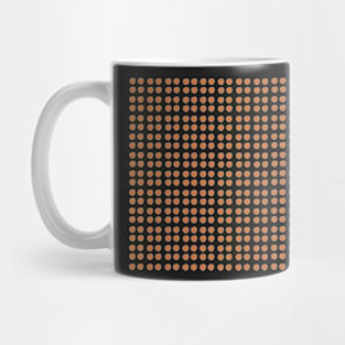 Orange dots Mug